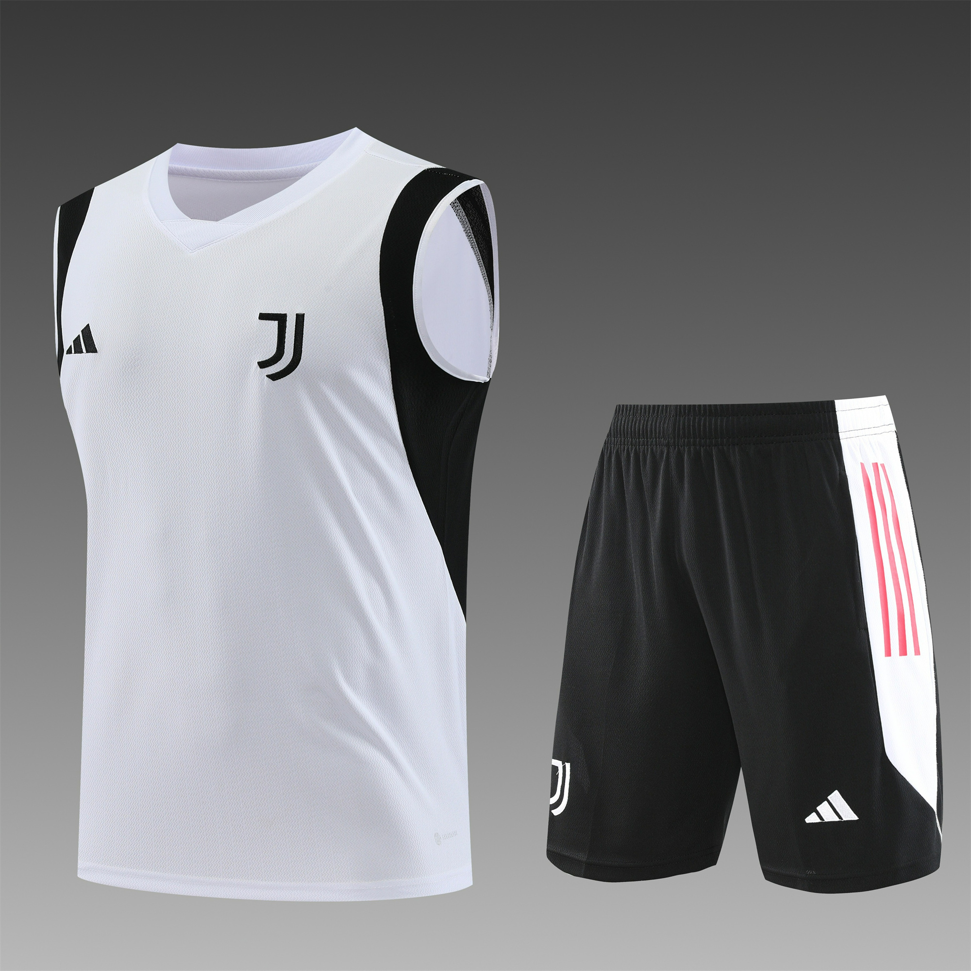 23-24 Juventus White Training Vest Suit